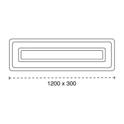 Plafón Led Cryn 99W 6000K