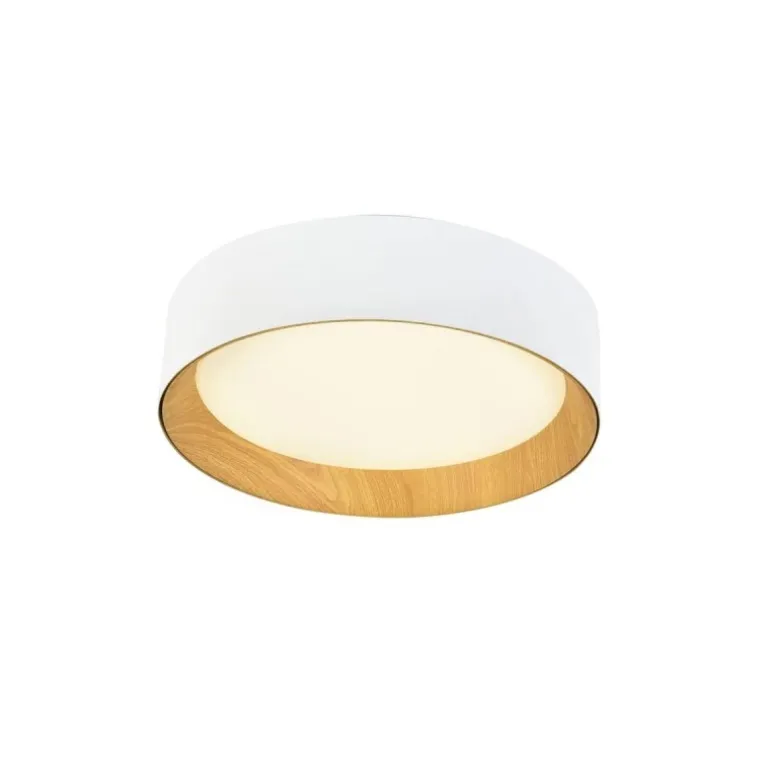Plafón Lili Blanco / Madera 65cm