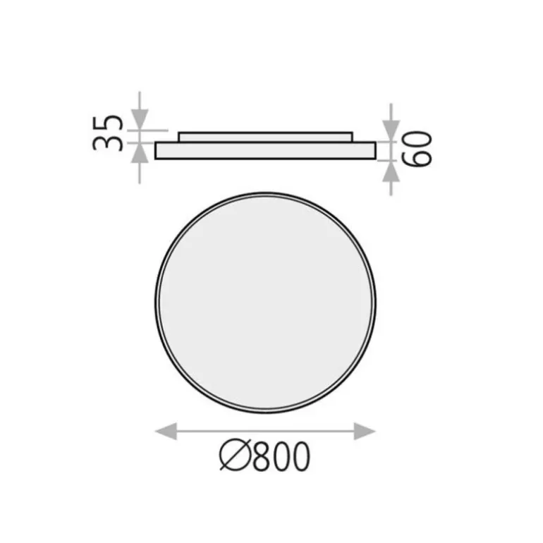 Plafón Lisboa Blanco