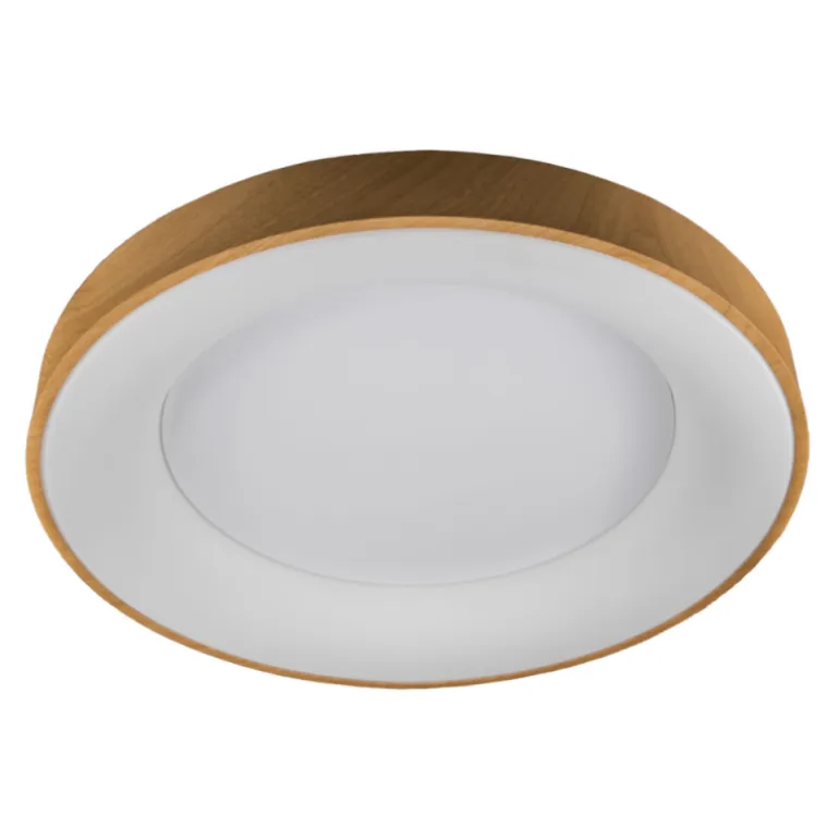 Plafón Lunar 30w madera