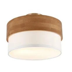 Plafón Seasons Madera / Blanco