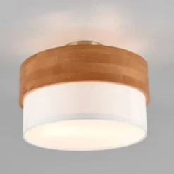 Plafón Seasons Madera / Blanco