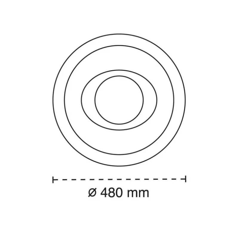 Plafón Smart Ryad 85W