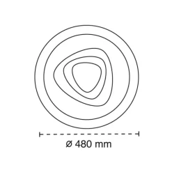 Plafón Smart Saren 110W