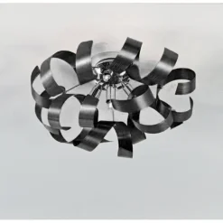 Plafón Tirabuzón Negro
