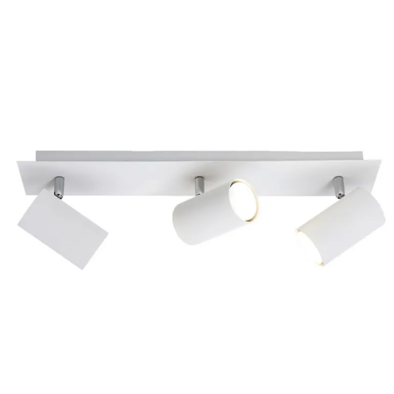 Regleta de focos superficie Marley 3L Blanco Orientable 3XGU10