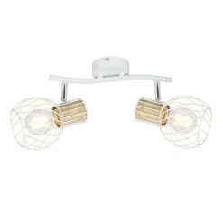 Regleta Luise 2l blanco
