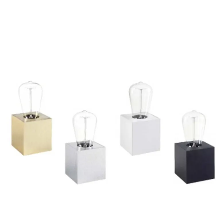 Sobremesa Cubik Oro cepillado