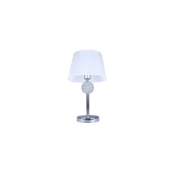 Sobremesa Jome Cromo con pantalla E27