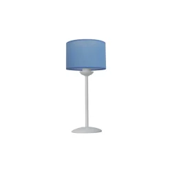 Sobremesa pie blanco pantalla azul