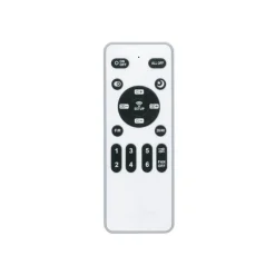 Ventilador de techo Antila Mini negro LED 40w 3CCT acabado negro estilo moderno aspas plegables motor DC 92cm Ø