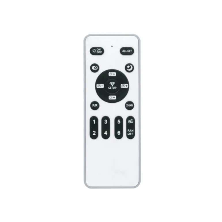 Ventilador de techo Antila Mini plata LED 40w 3CCT acabado plata estilo moderno aspas plegables motor DC 92cm Ø
