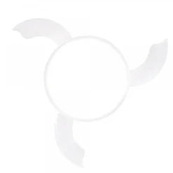 Ventilador de techo Areca blanco LED 45w 3CCT acabado blanco estilo moderno aspas plegables motor DC 106cm Ø