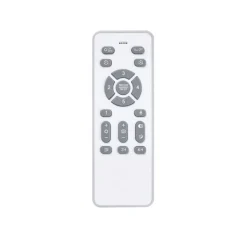 Ventilador de techo Aria blanco LED integrado 45w 3CCT acabado blanco estilo moderno aspas plegables motor DC 106cm Ø