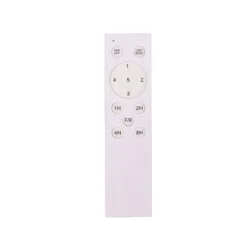 Ventilador de techo Blues blanco LED 24w 3CCT acabado blanco estilo moderno aspas acabado blanco motor DC 50cm Ø