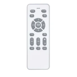 Ventilador de techo Martina blanco LED integrado 46w 3CCT acabado blanco estilo moderno aspas plegables motor DC 92cm Ø