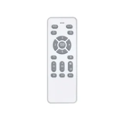 Ventilador de techo Martina níquel LED integrado 46w 3CCT acabado níquel estilo moderno aspas plegables motor DC 92cm Ø
