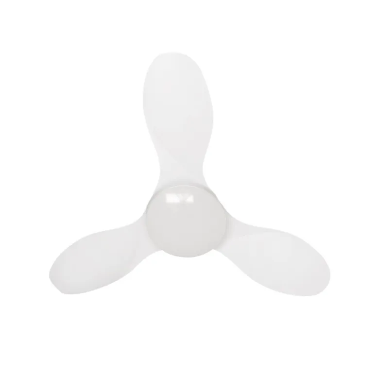 Ventilador de techo Stel Mini blanco LED 20w 3CCT acabado blanco estilo moderno motor DC 92cm Ø