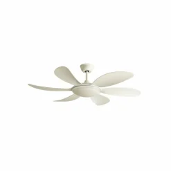 Ventilador de techo Tanik blanco LED 24w 3CCT acabado blanco estilo moderno motor DC 115cm Ø