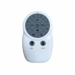 Ventilador de techo Yet LED 36w 3CCT acabado blanco estilo moderno aspas plegables motor DC 106cm Ø